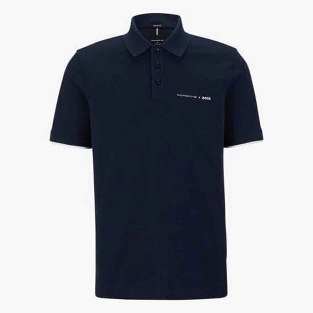 Hugo Boss Blue Premium Quality T-shirt-3