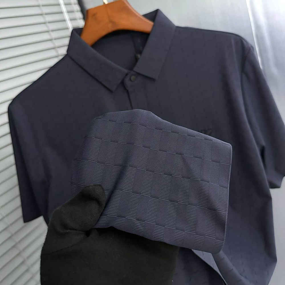 Emporio Armani Blue Premium Quality Polo T-shirt-thumb-2