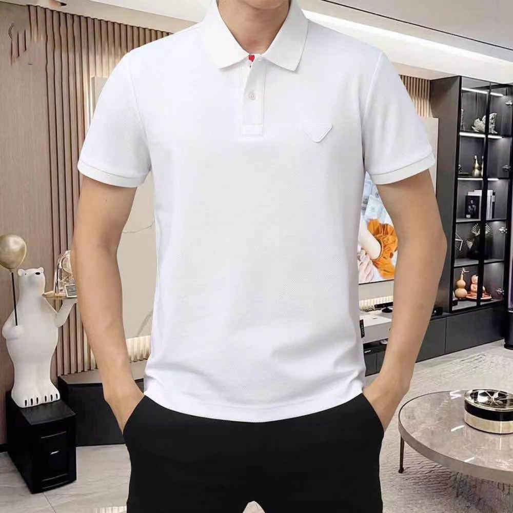 Prada White Premium Quality T-shirt-thumb-0