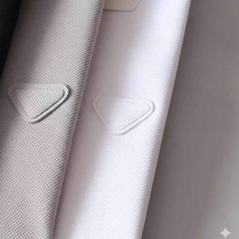 Prada White Premium Quality T-shirt-thumb-1