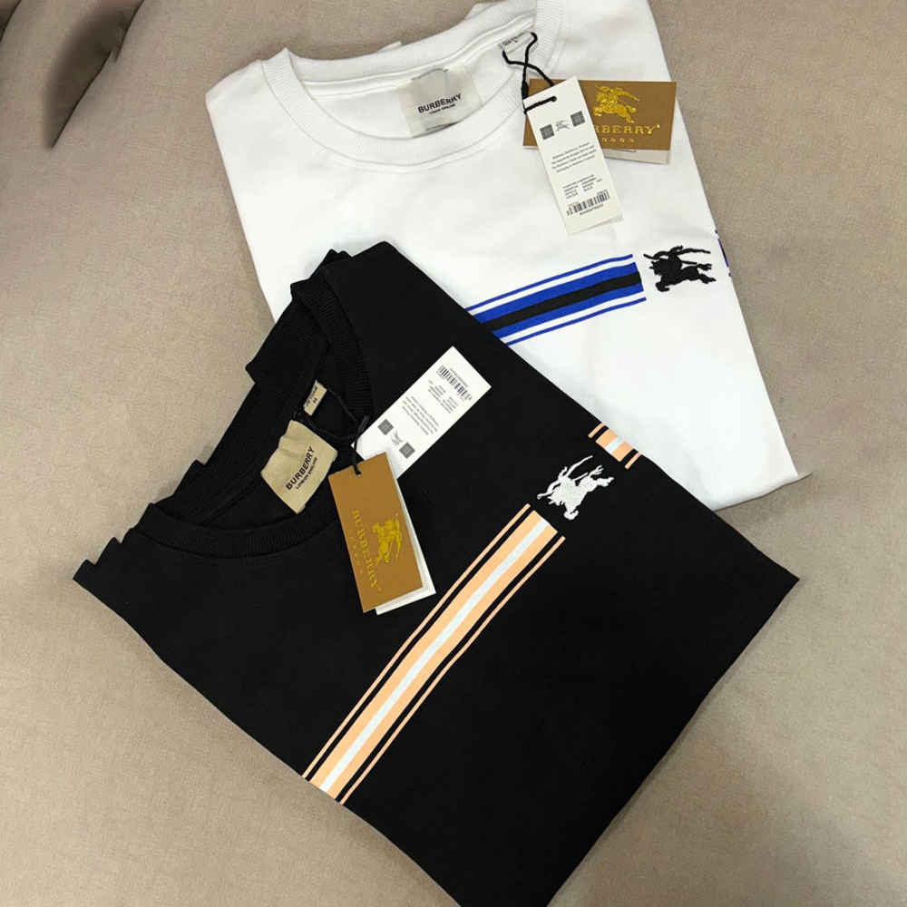 Burberry Black Cotton Sweatshirt-4