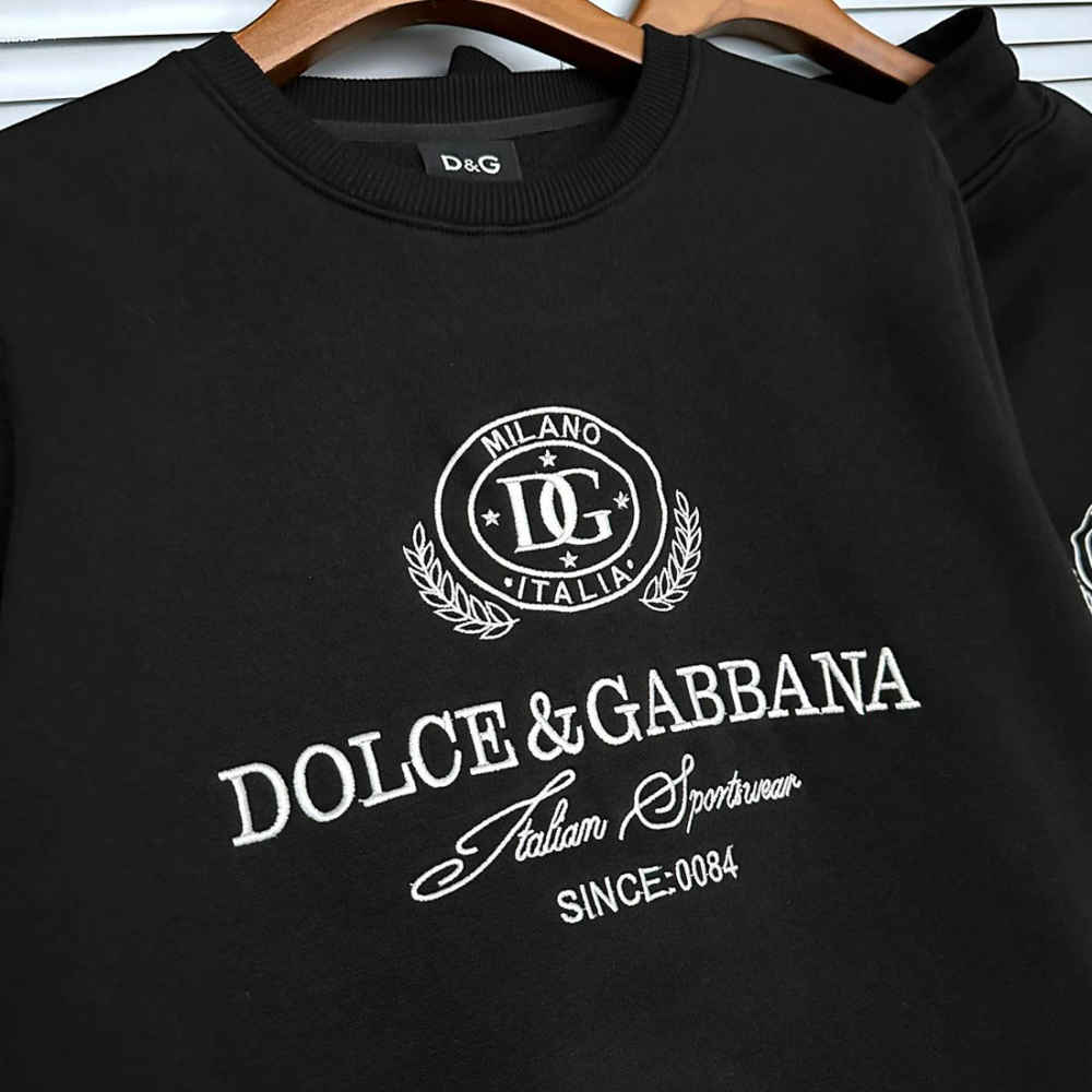 Dolce & Gabbana Embroidered logo Black Premium Tracksuit-4