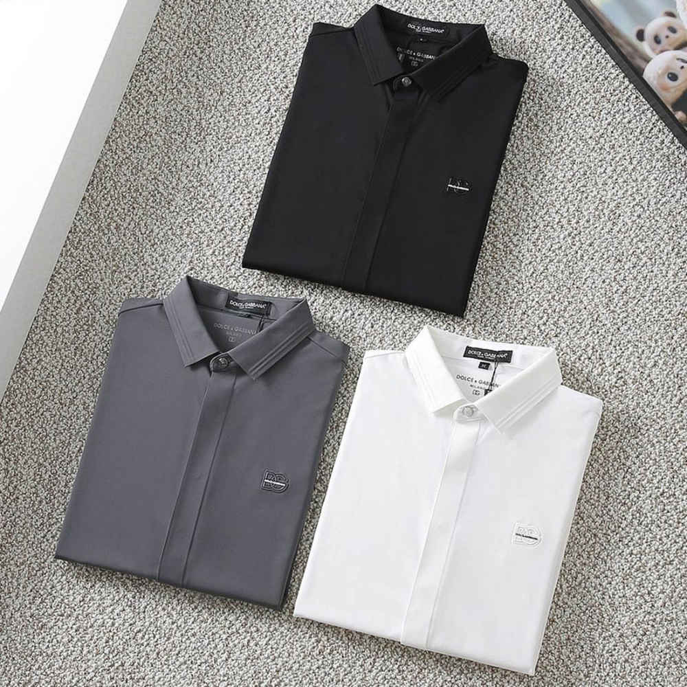 Dolce & Gabbana Regular Fit White Premium Shirt-4