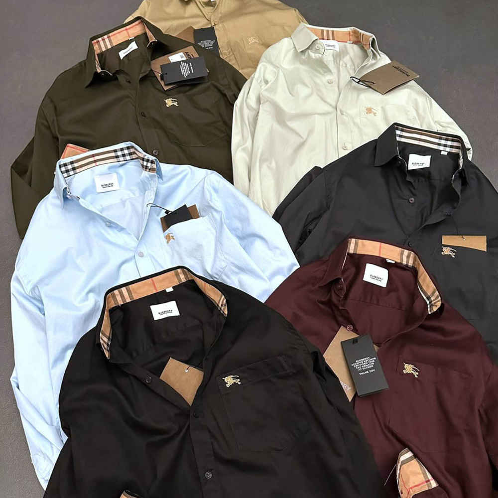 Burberry Brown Premium Quality Shirt-3