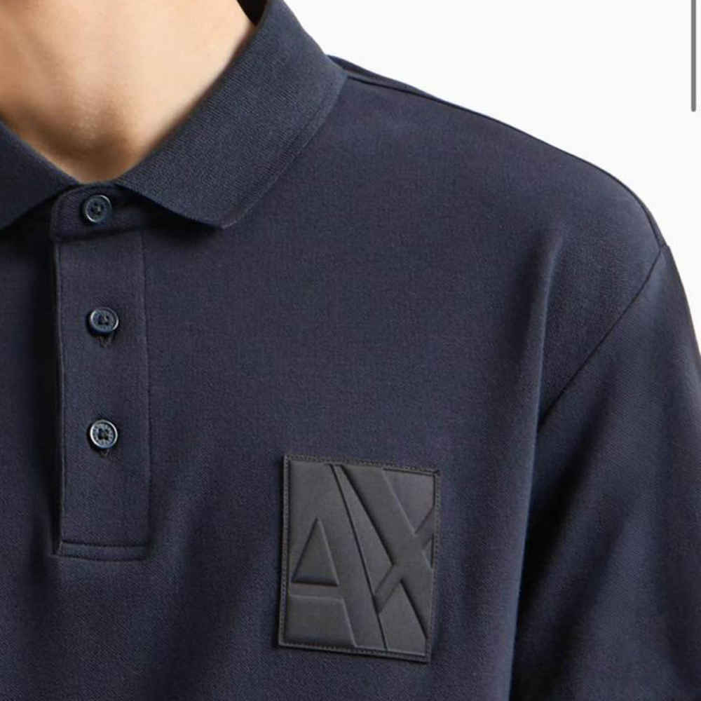 Armani Exchange Blue Premium Quality T-shirt-3