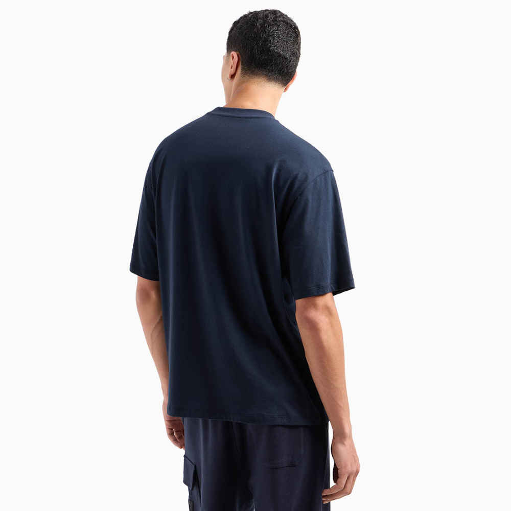Armani Exchange Blue Premium Quality T-shirt-1