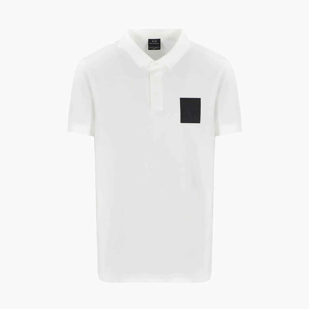 Armani Exchange White Premium Quality T-shirt-4