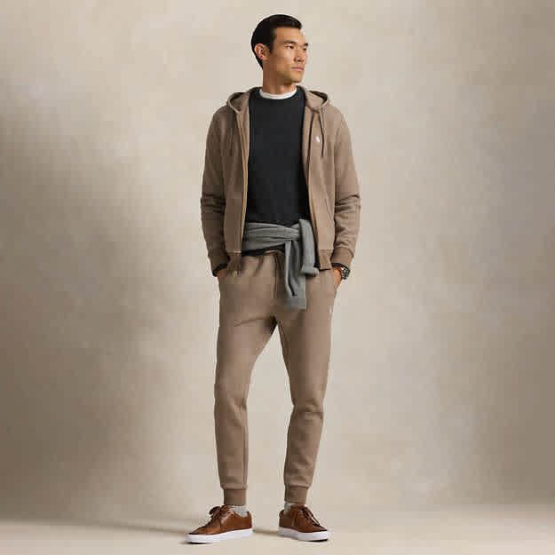 Polo Ralph Lauren Brown Premium Tracksuit-thumb-0