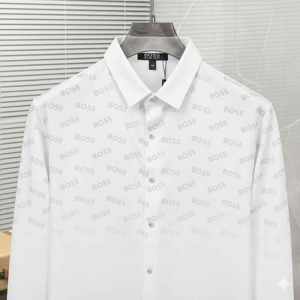 Hugo Boss White Premium Quality Shirt-1