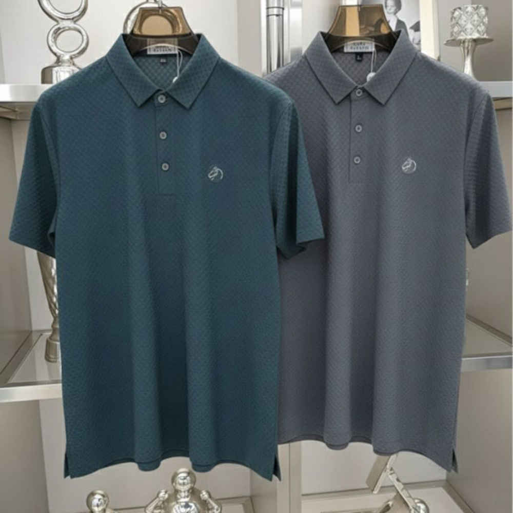 Hermes Grey Premium Quality T-shirt-6