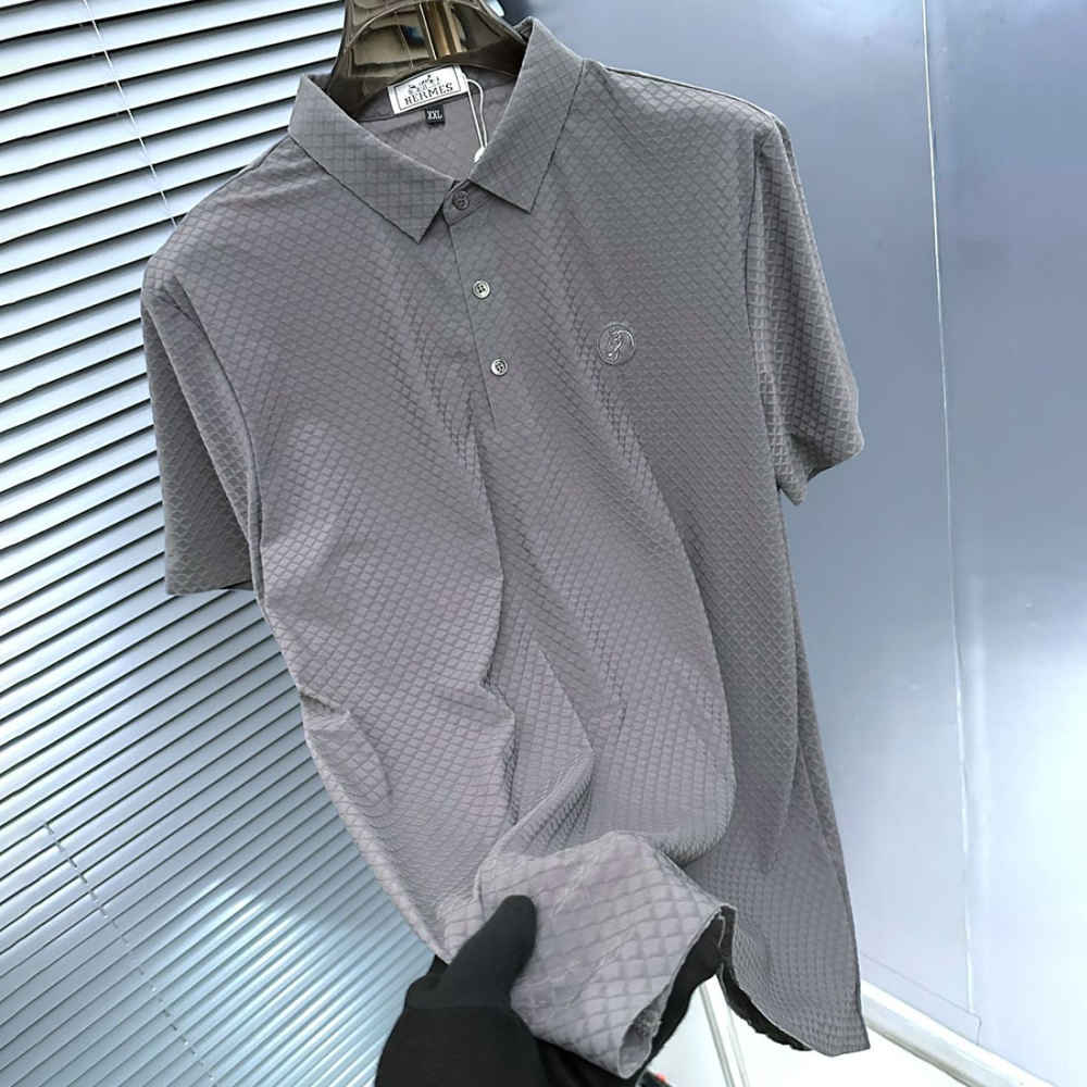 Hermes Grey Premium Quality T-shirt-1