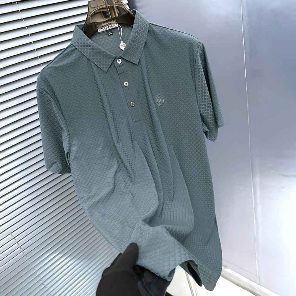 Hermes Blue Premium Quality T-shirt-1