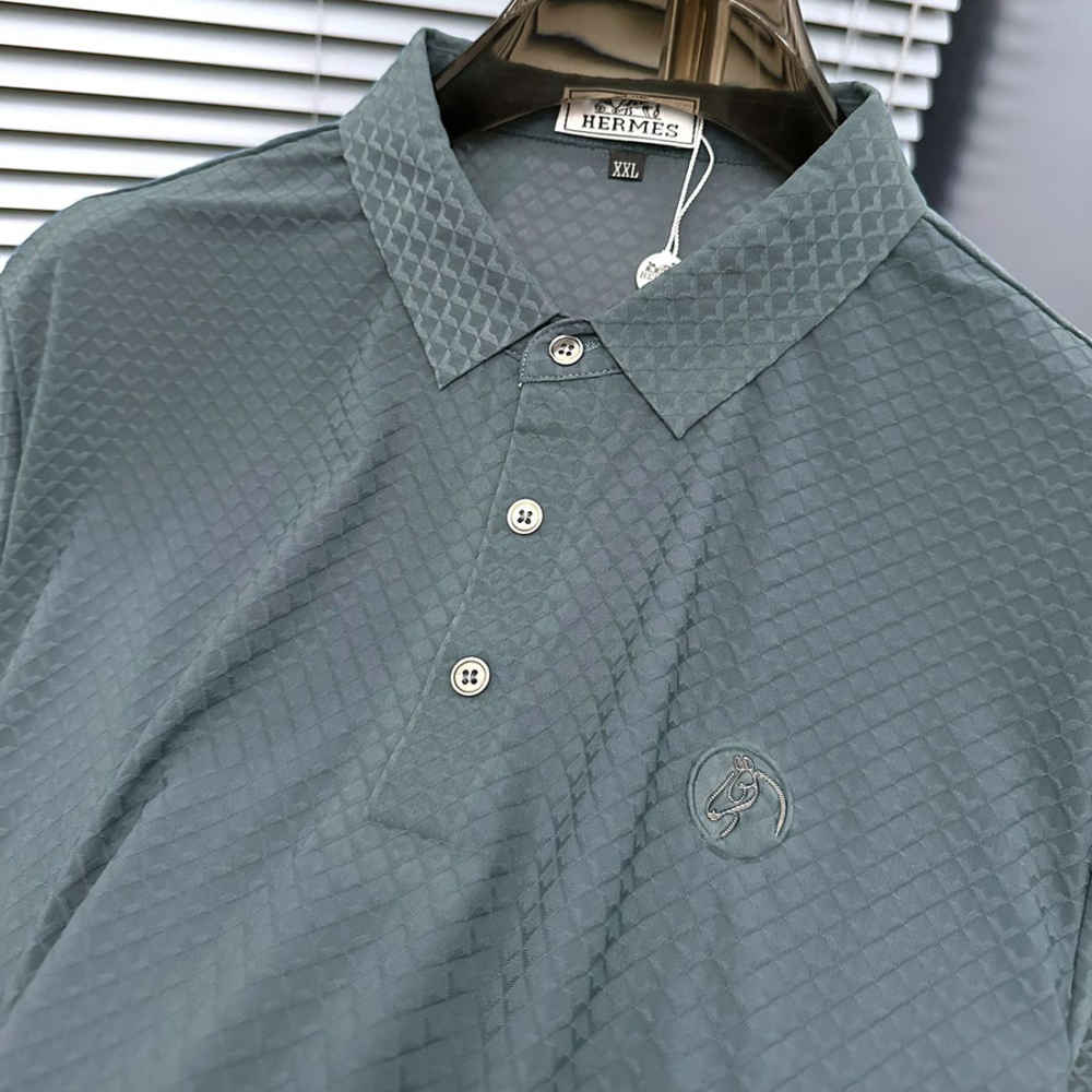 Hermes Blue Premium Quality T-shirt-2