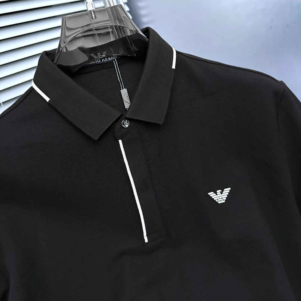 Giorgio Armani Black Premium Quality T-shirt-2