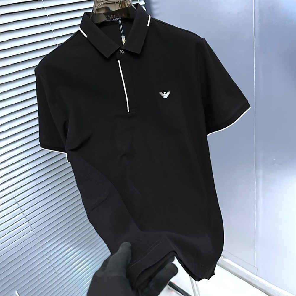 Giorgio Armani Black Premium Quality T-shirt-3