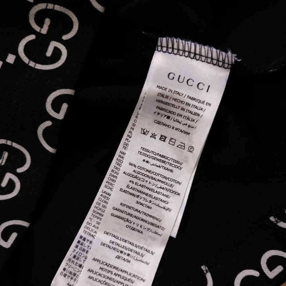 Gucci Blue Premium Quality T-shirt-thumb-3