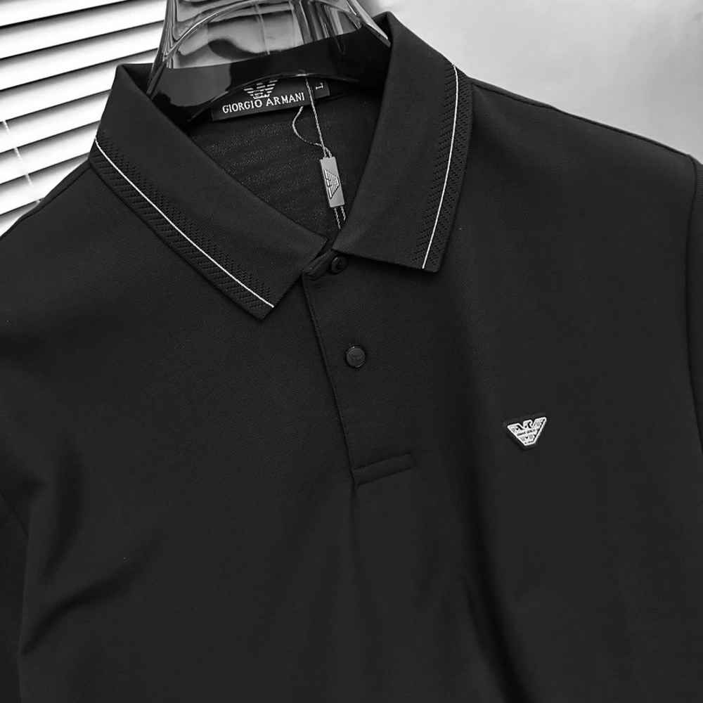 Giorgio Armani Black Premium Quality T-shirt-2