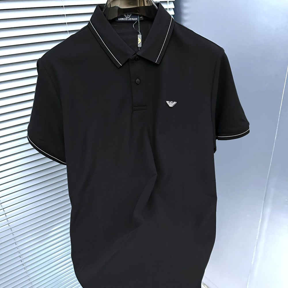 Giorgio Armani Black Premium Quality T-shirt-3