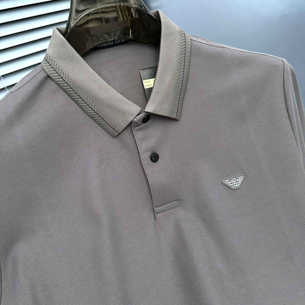 Giorgio Armani Grey Premium Quality T-shirt-2