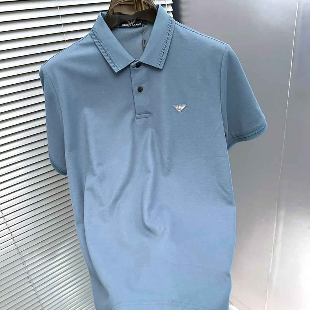 Giorgio Armani Sky Blue Premium Quality T-shirt-1