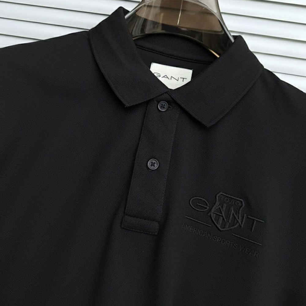 Gant Black Premium Quality T-shirt-thumb-1