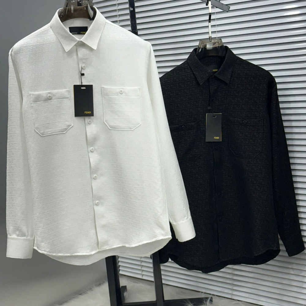 Fendi Black Premium Quality Shirt-2