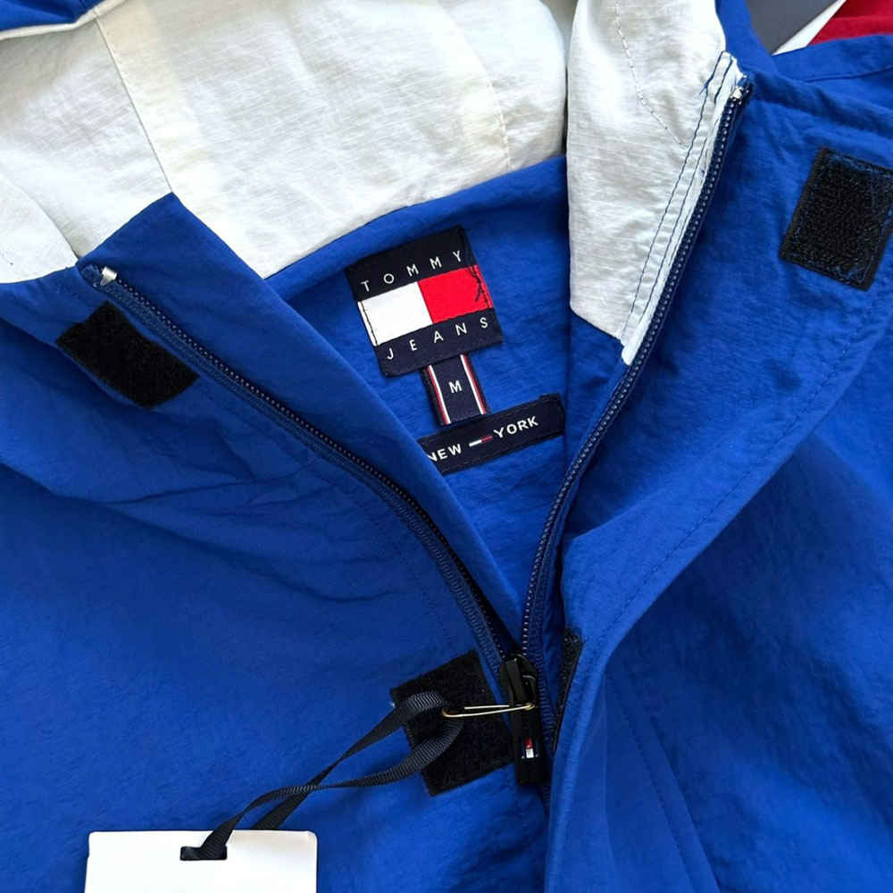 Tommy Hilfiger Blue Premium Quality Zipper-4