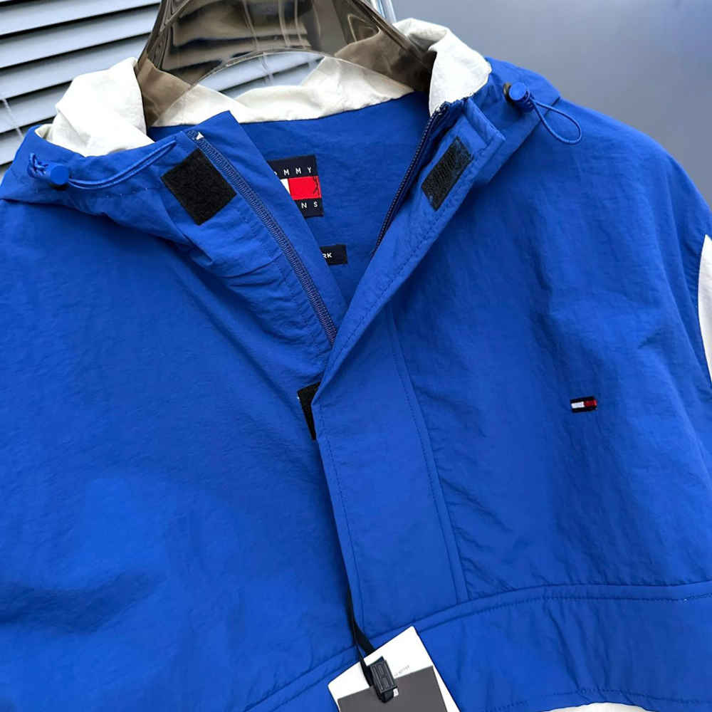 Tommy Hilfiger Blue Premium Quality Zipper-2