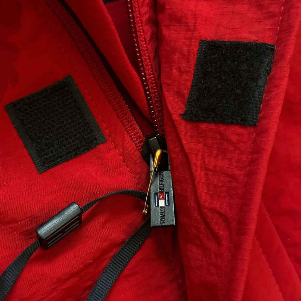 Tommy Hilfiger Red Premium Quality Zipper-5