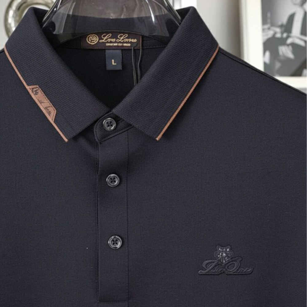 Loro Piana Black Premium Quality T-Shirt-1