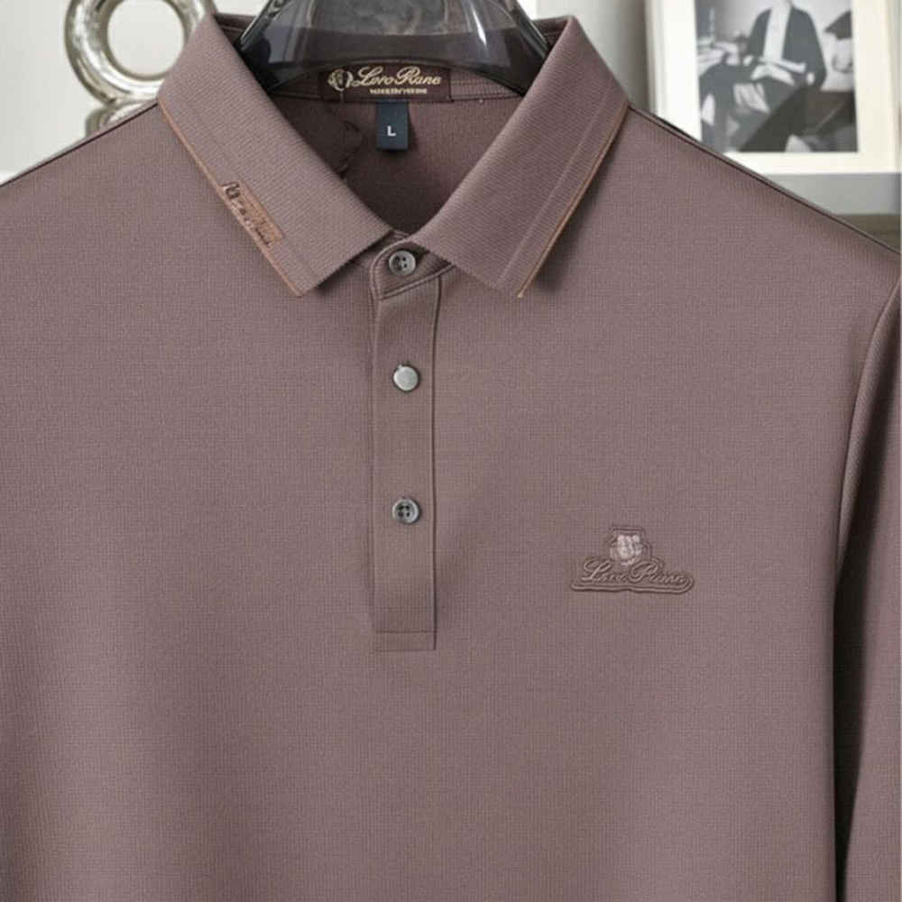 Loro Piana Beige Premium Quality T-Shirt-1