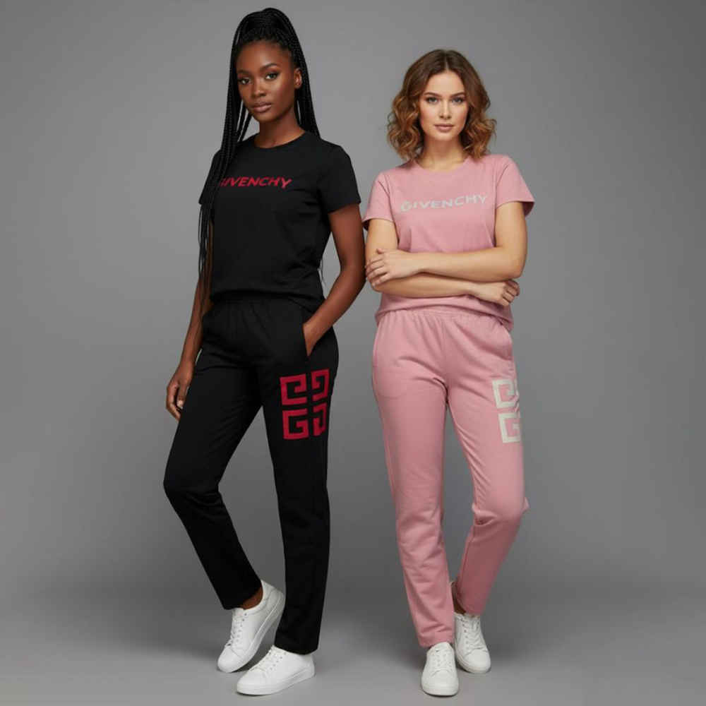 Givenchy Black Premium Co-ord Set-1