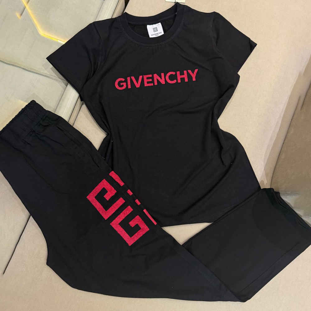 Givenchy Black Premium Co-ord Set-2