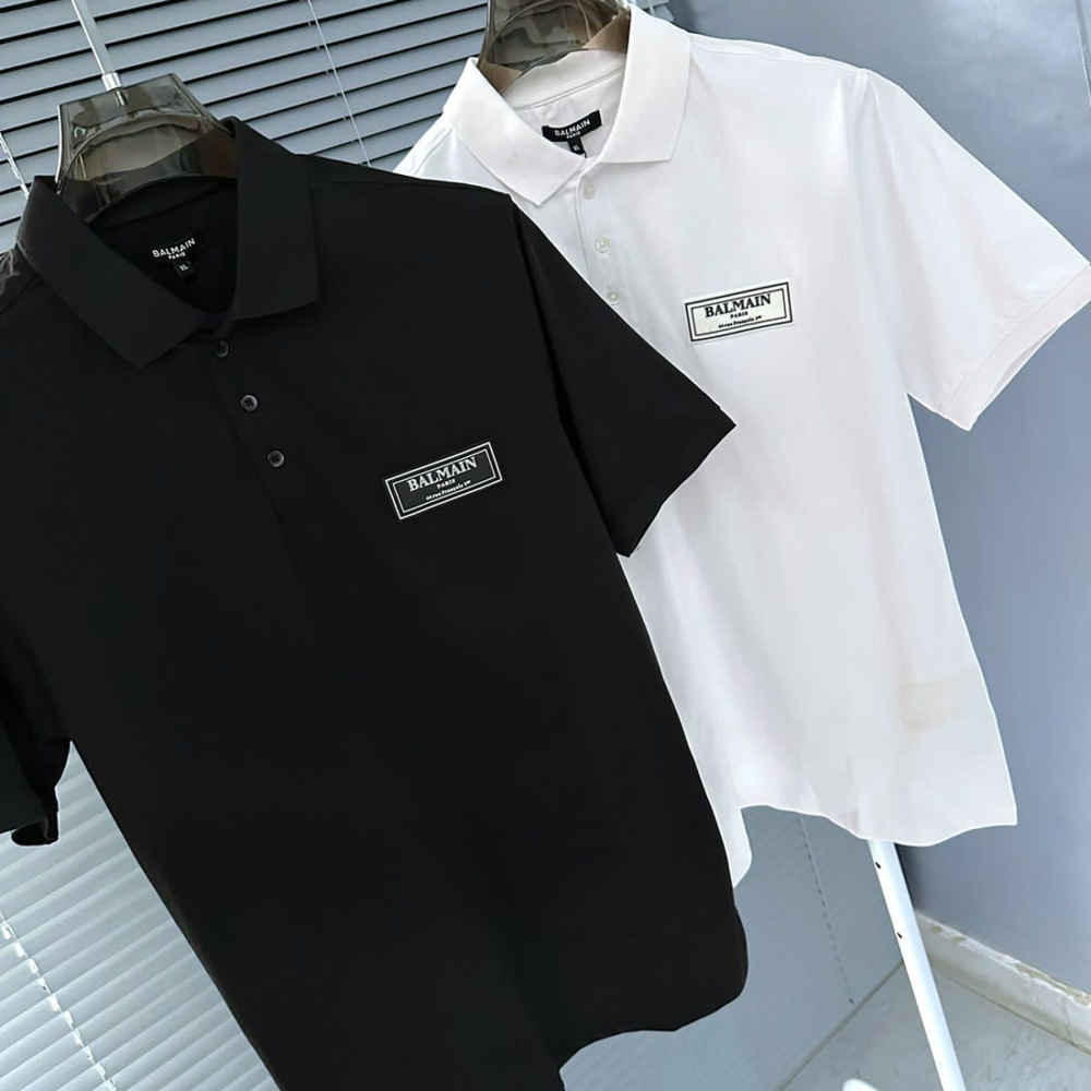 Balmain Black Premium Quality T-shirt-5