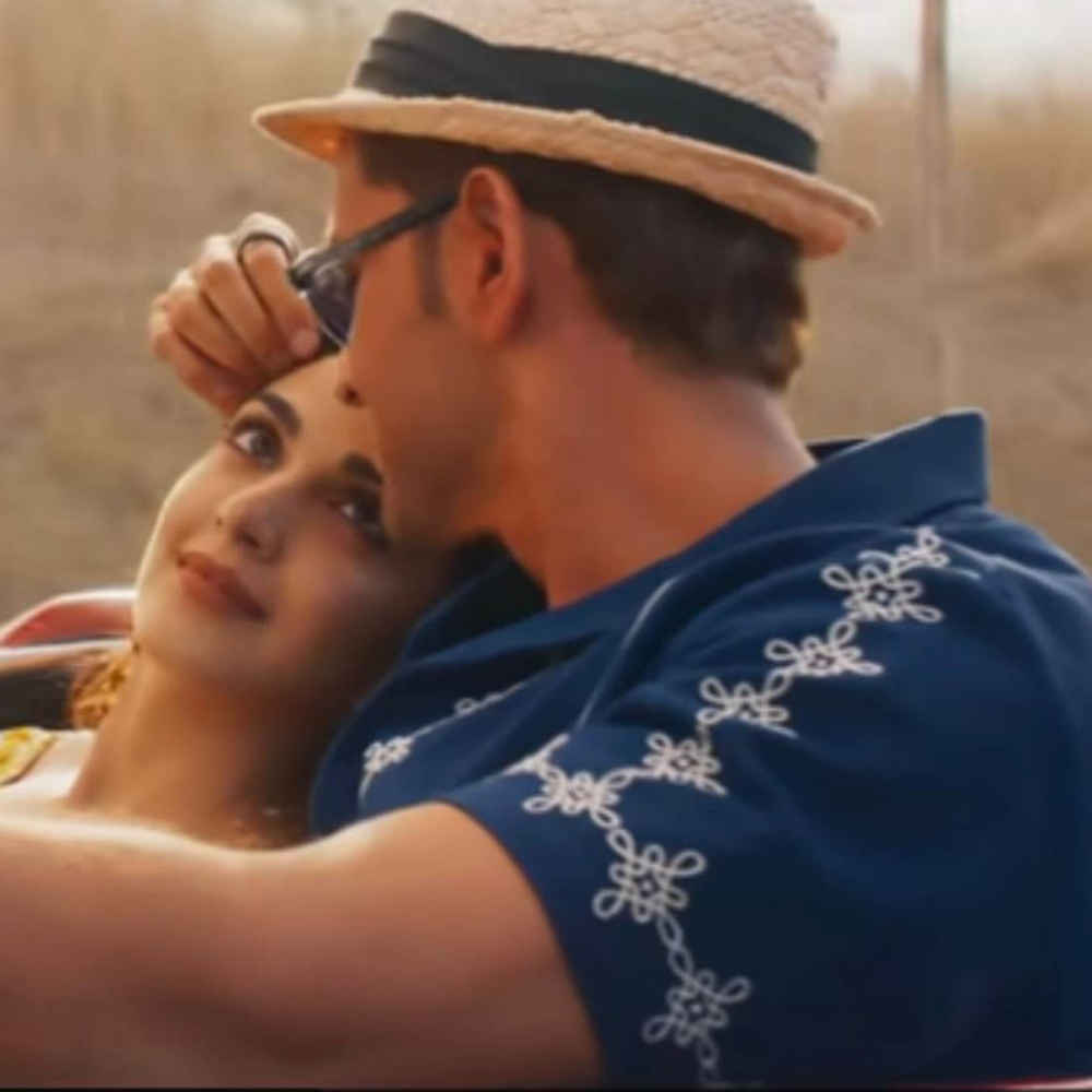 Zara Blue Hrithik Roshan Edition Printed Shirt-1