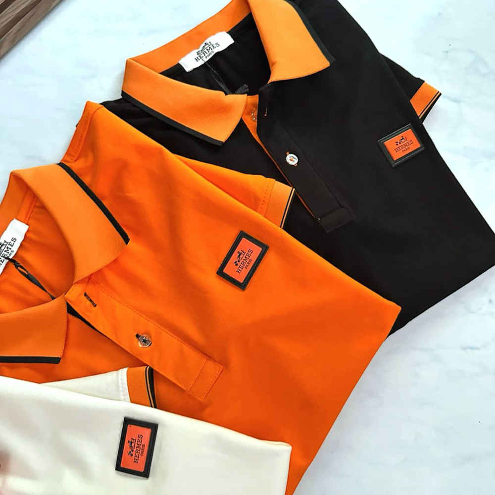 Hermes Orange Premium Quality T-shirt-3