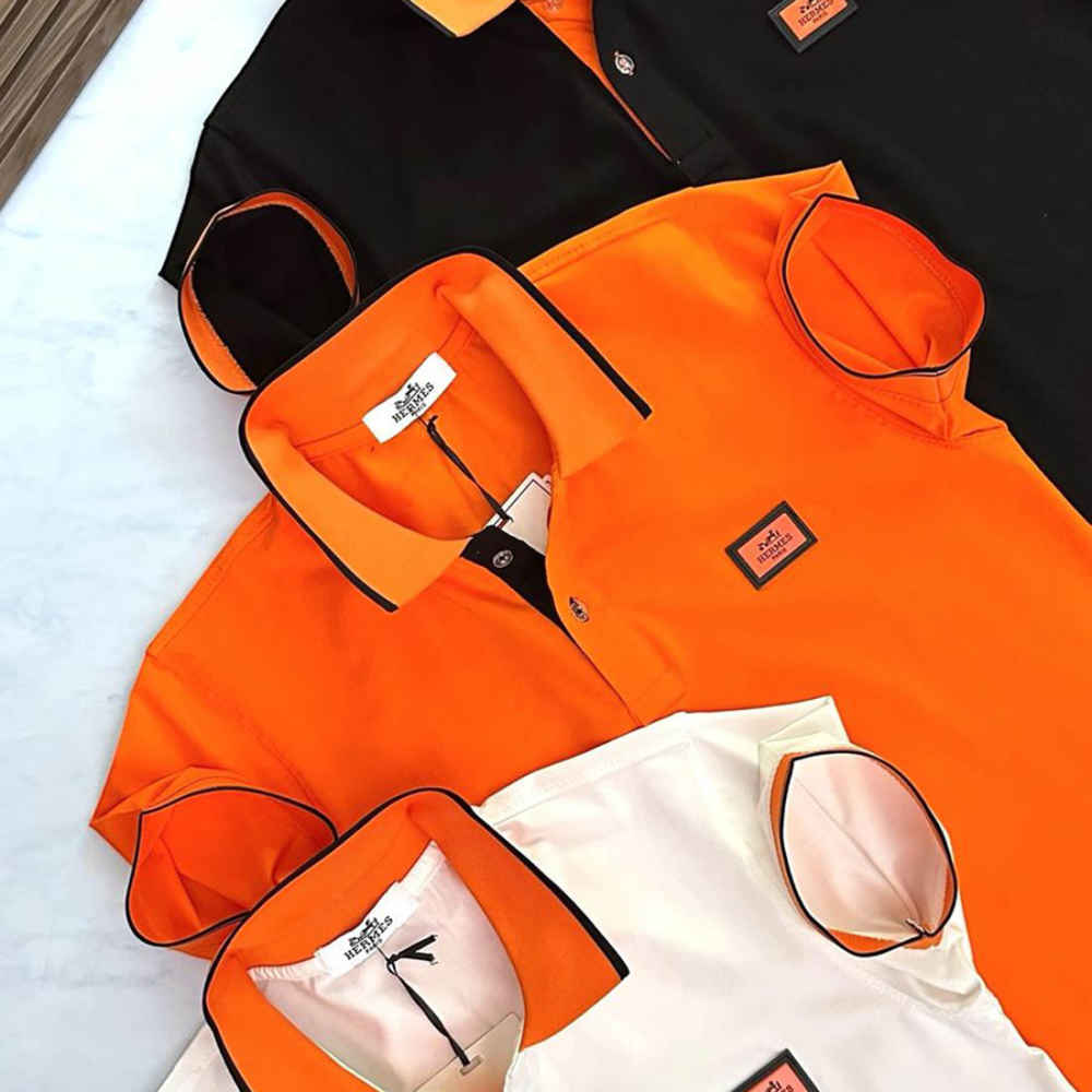 Hermes Orange Premium Quality T-shirt-2