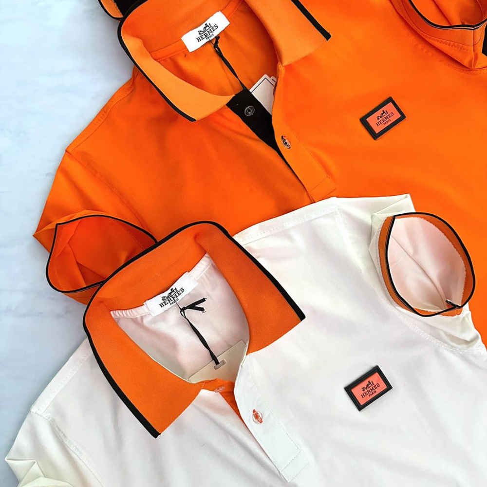 Hermes Orange Premium Quality T-shirt-1