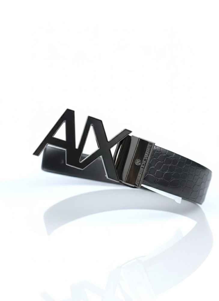 Armani Exchange Black Premium Quality Belt-1