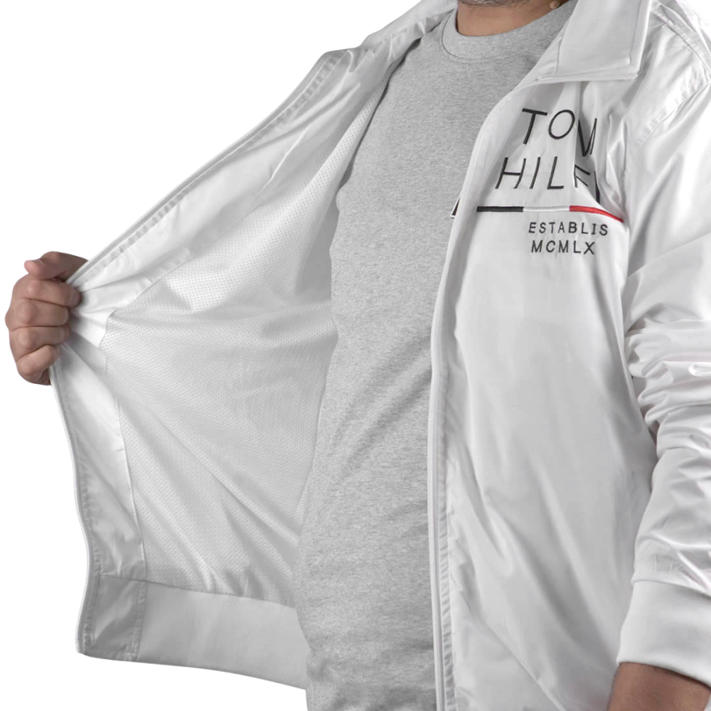 Tommy Hilfiger White Premium Jacket-thumb-4