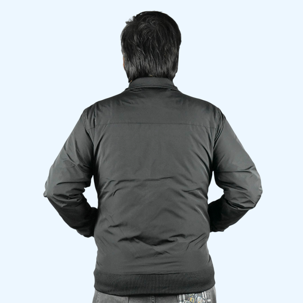 Tommy Hilfiger Embroidered logo Black Premium Jacket-thumb-3