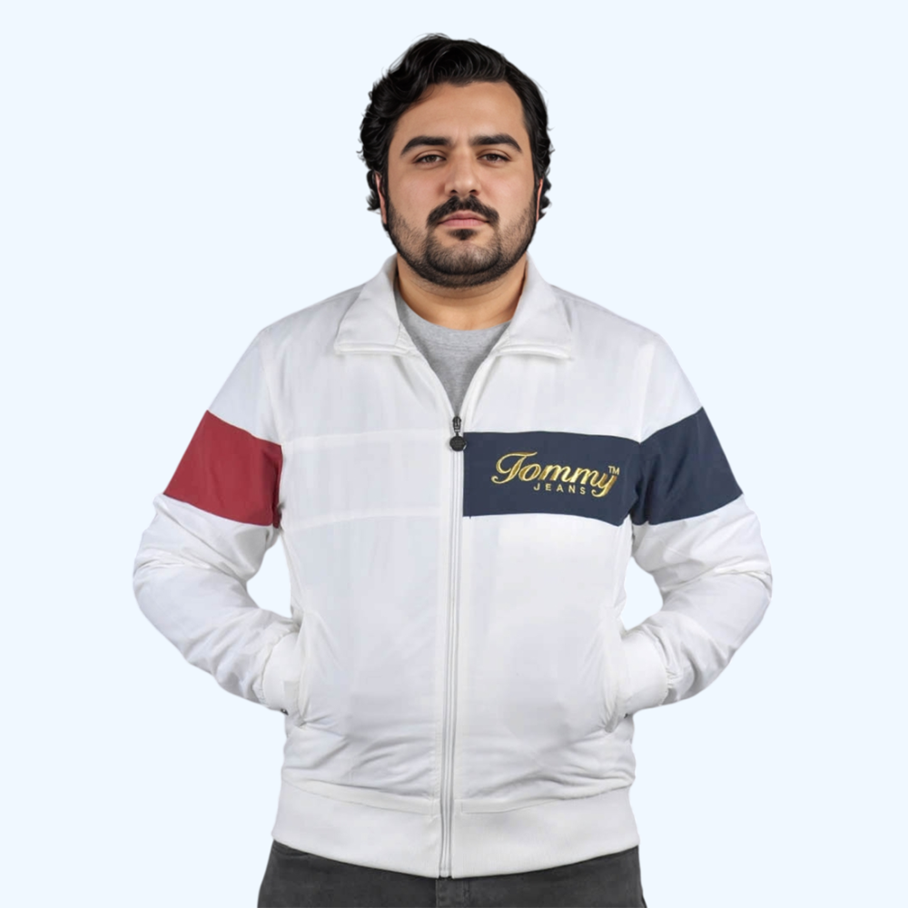 Tommy Hilfiger White Premium Luxury Jacket-2