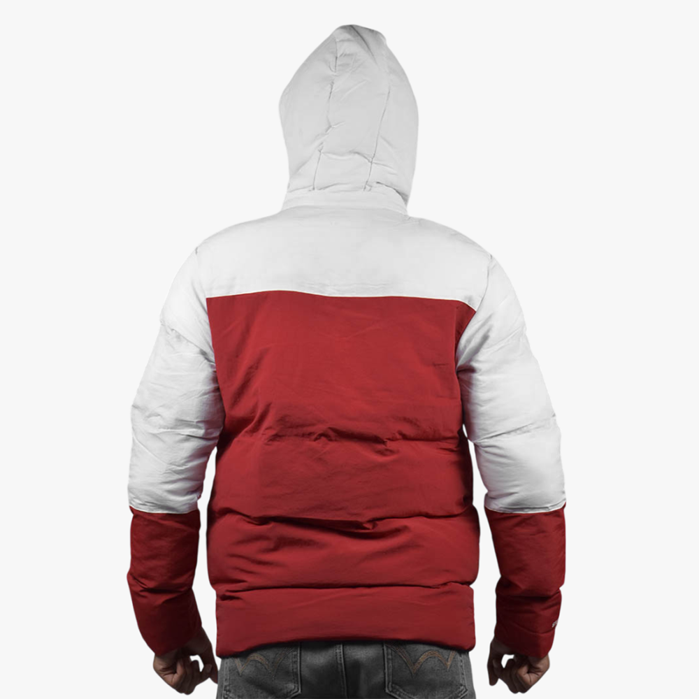 Nike Red & White Premium Quality Jacket-thumb-3
