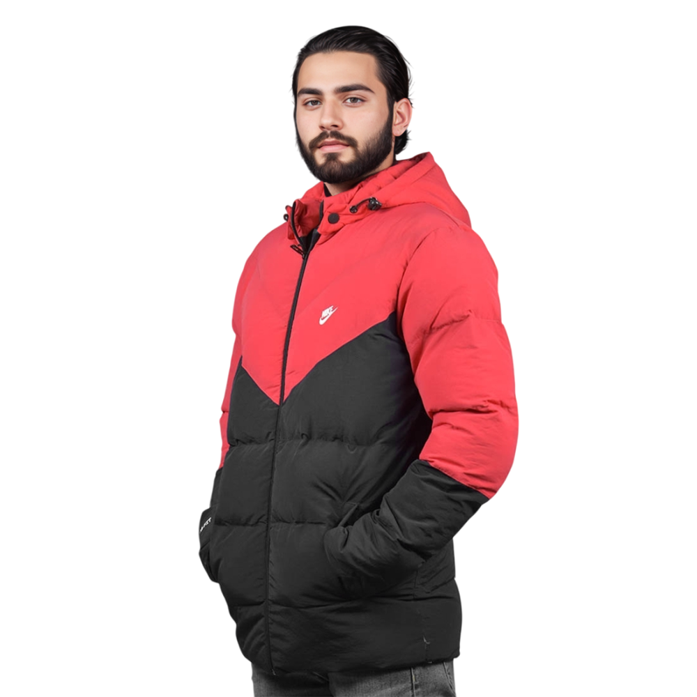 Nike Black & Red Premium Quality Jacket-thumb-1