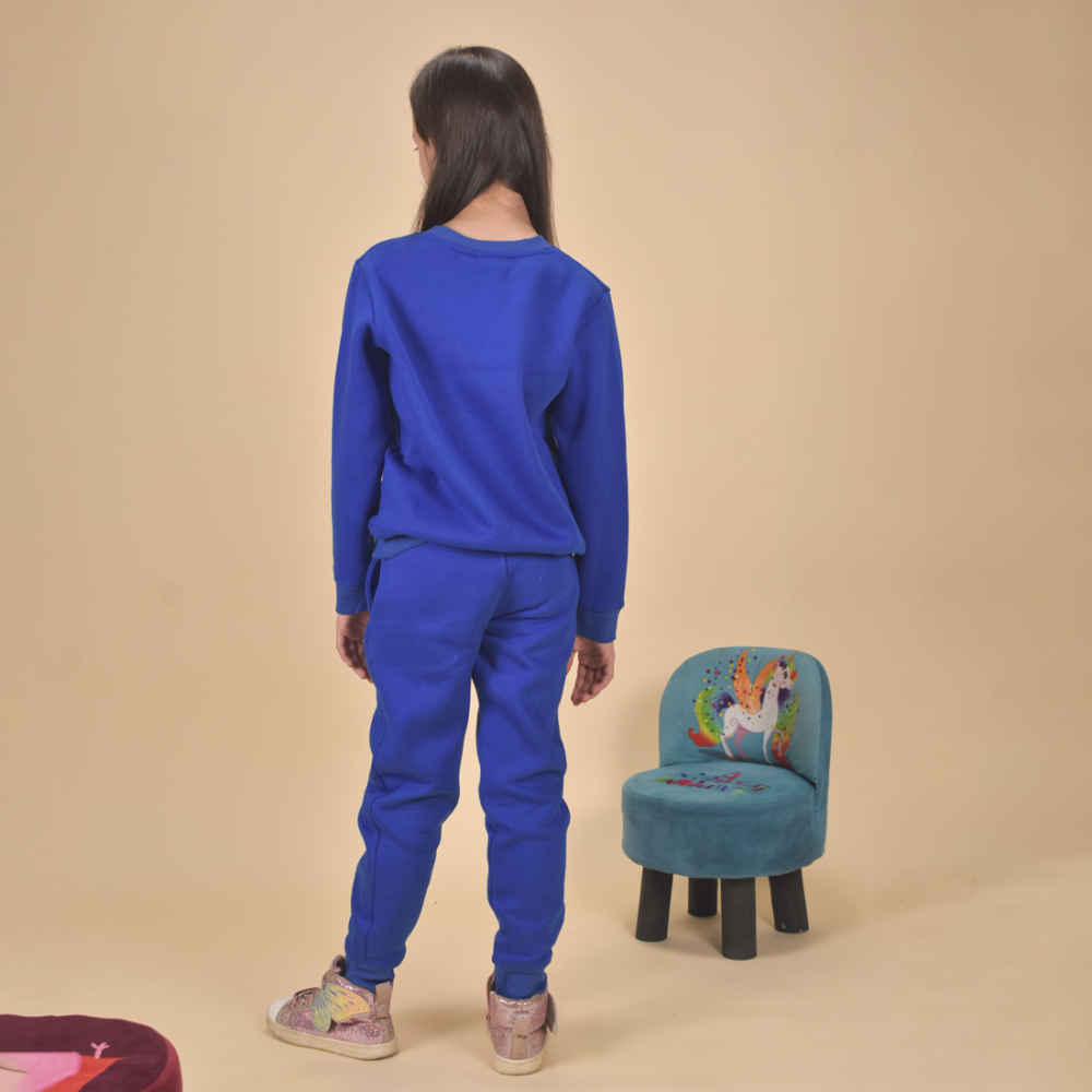 Boss Blue Premium Quality Tracksuit-thumb-4