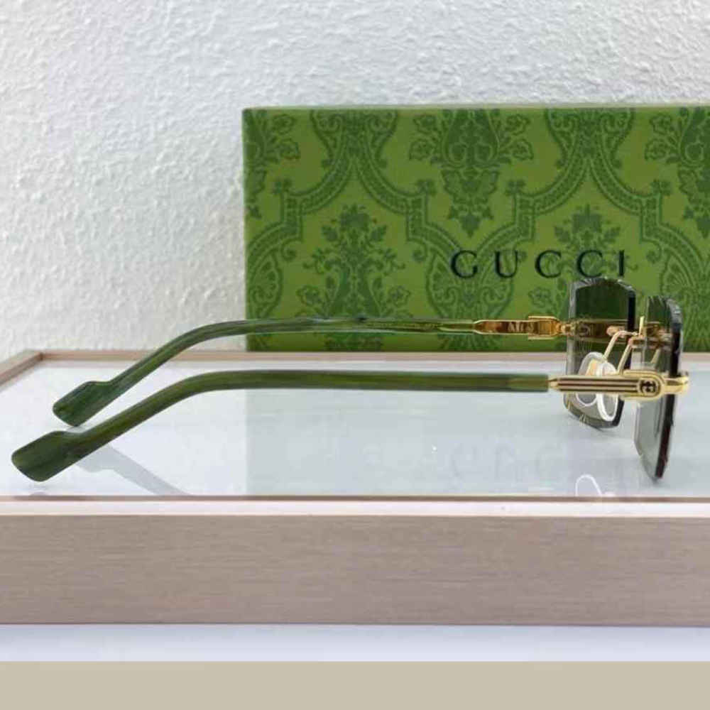 Gucci Green Premium Sunglasses-2