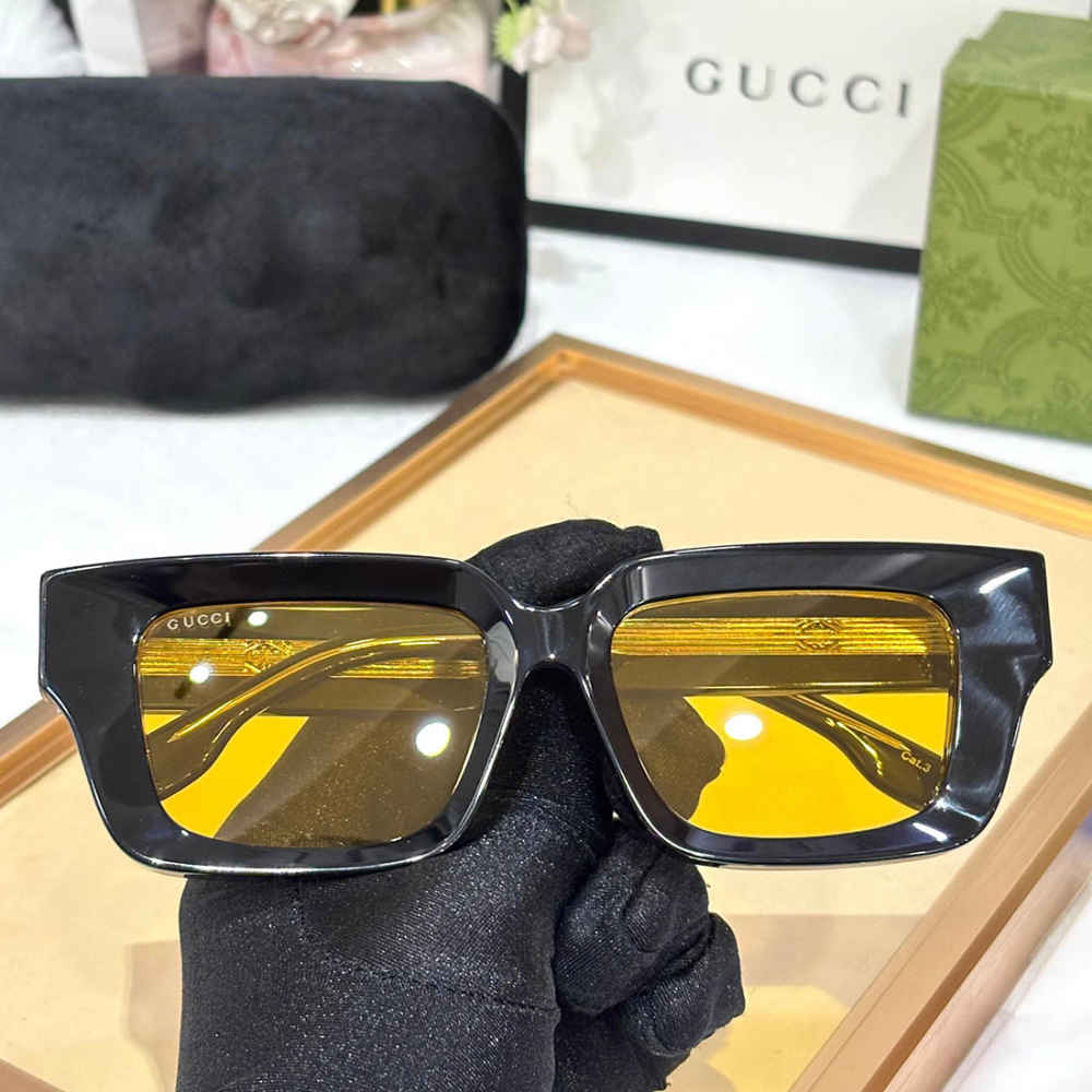 Gucci Yellow Premium Sunglasses-3