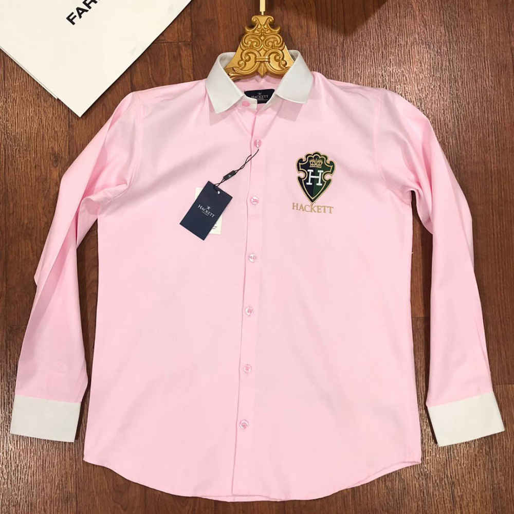 Hackett Pink Premium Quality Shirt-1