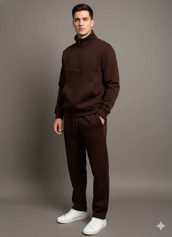 Gant Dark Brown Premium Quality Warm Tracksuit-thumb-0