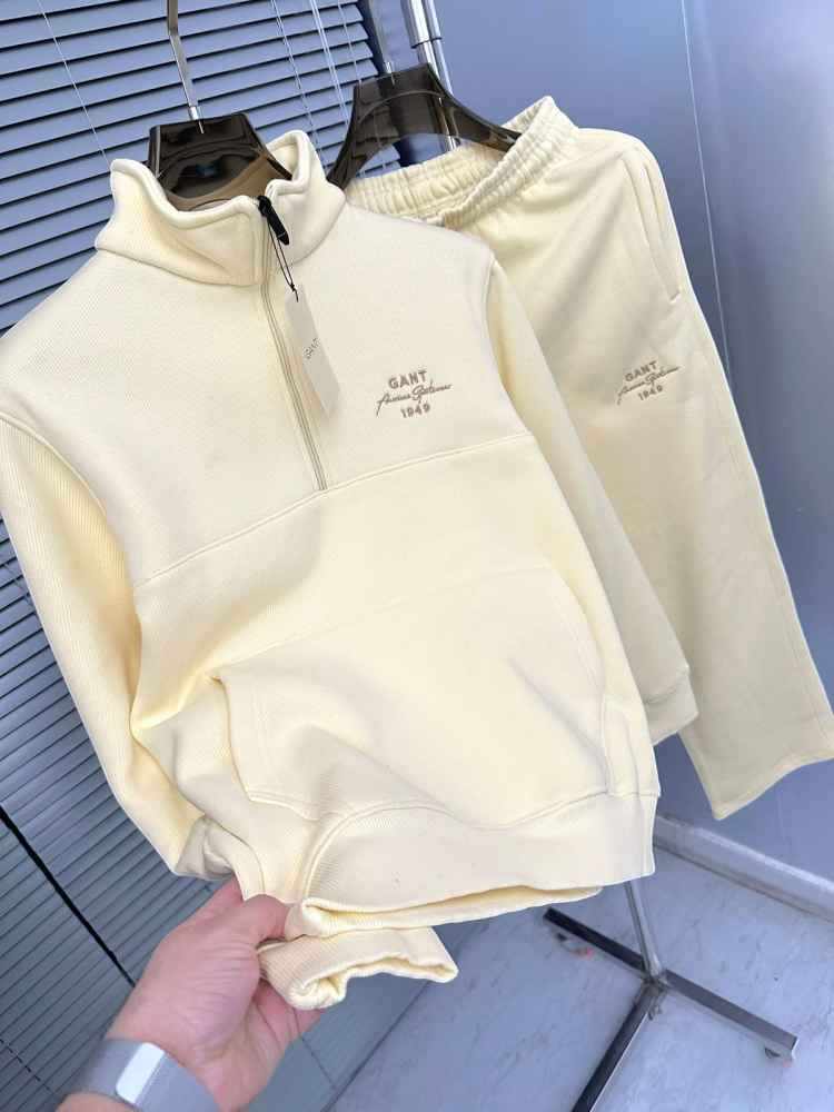 Gant Cream Premium Quality Warm Tracksuit-2